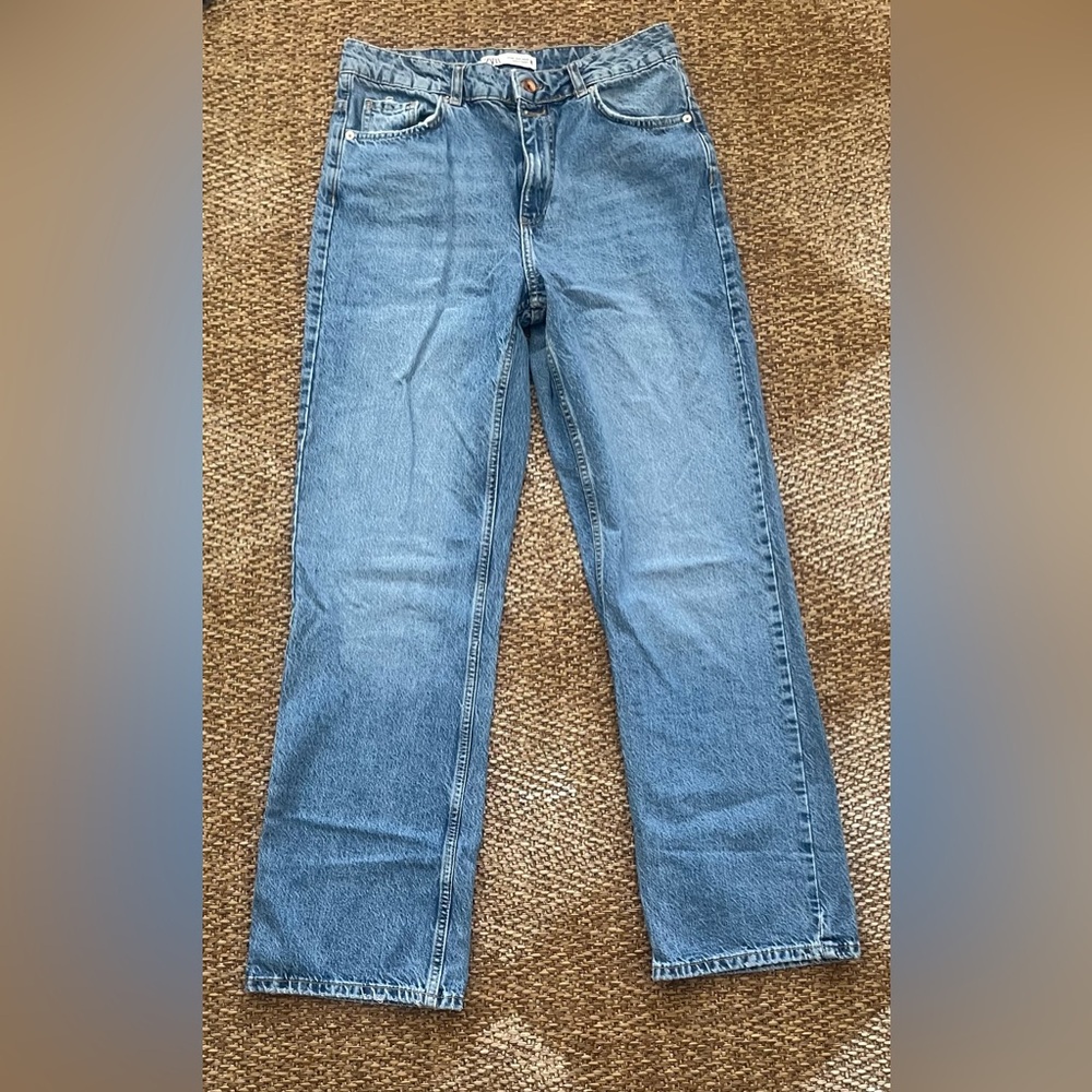 ZARA Jeans, Dark Wash, Size 8